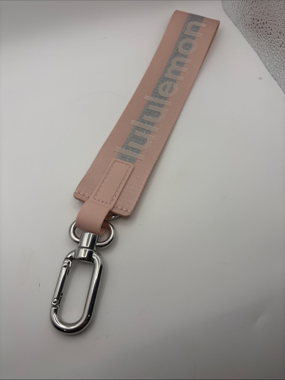Lululemon Never Lost Keychain